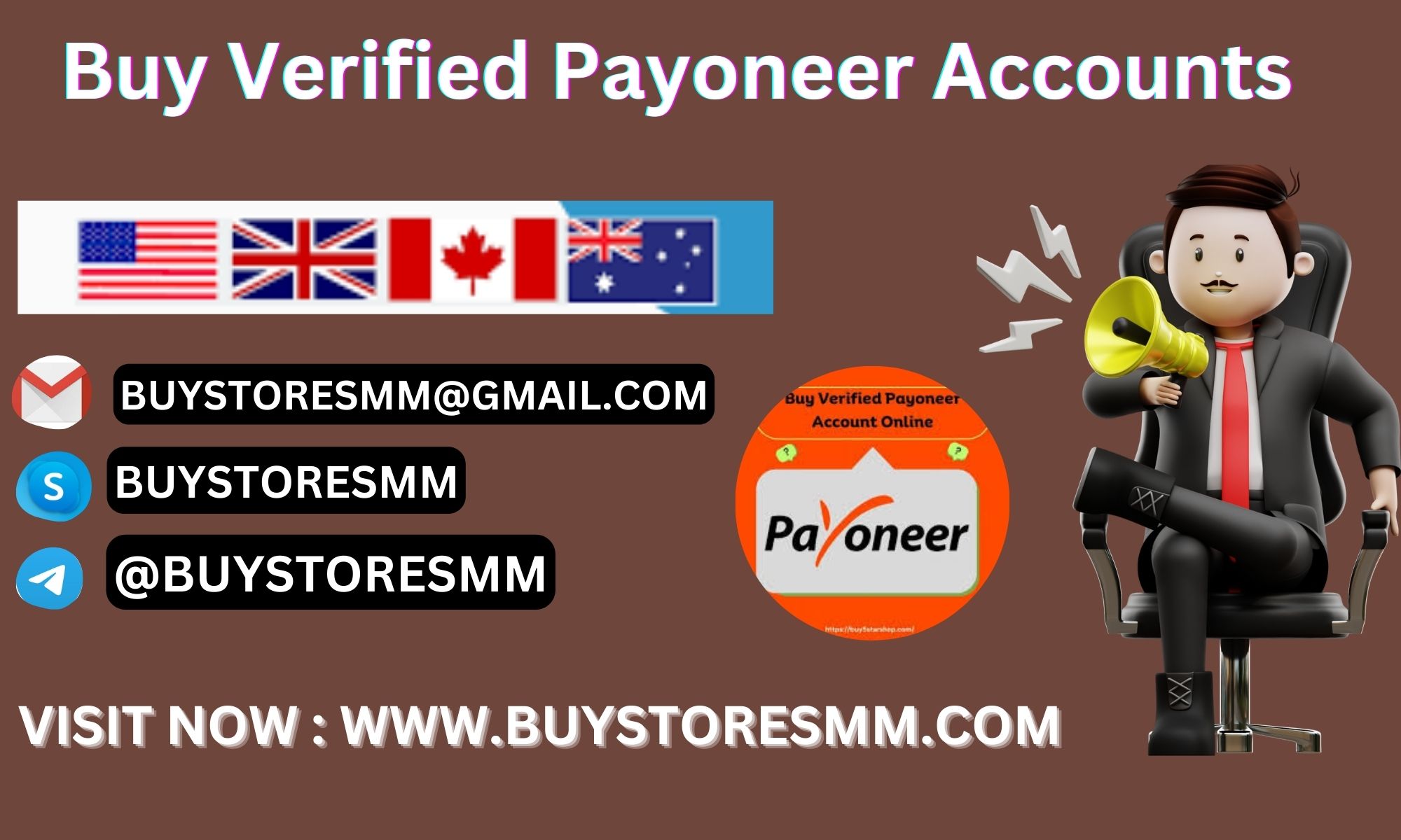 Buy Verified Payoneer Accounts